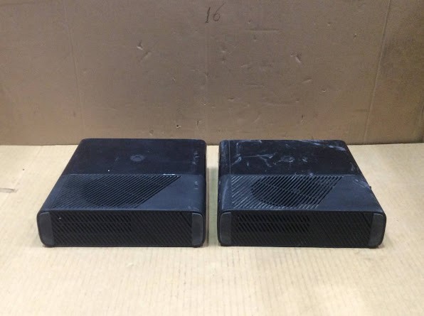 Microsoft Xbox 360 E 1538 Consoles (Lot of 2)