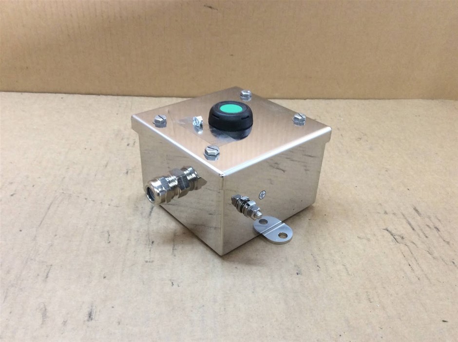 Weidmüller Klippon CS STB 1-1 Stainless Steel Enclosure Box w/ Indicator Bu