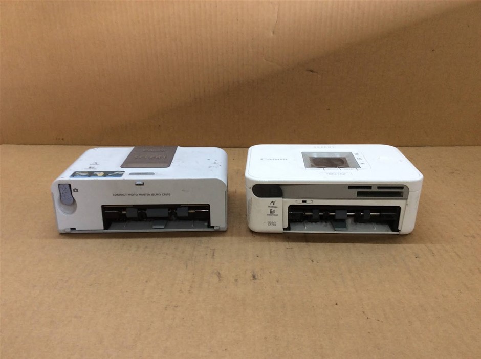 Canon SELPHY CP510 and CP740 Compact Photo Printer (Lot of 2)