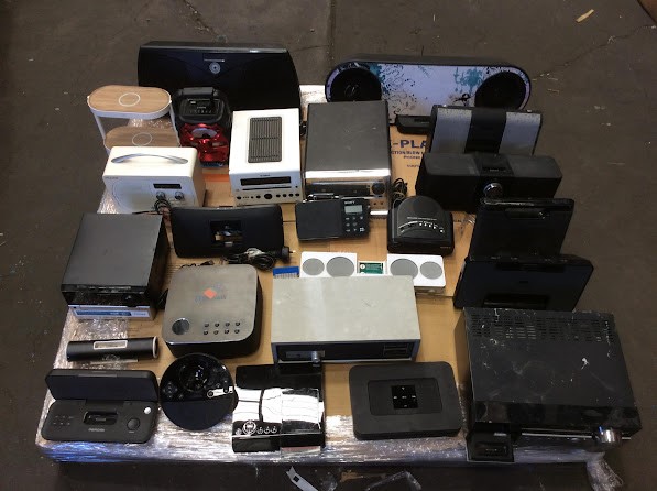 Logitech/Sony Mixed Brand and Model Speaker System/Portable Radio/Audio Sys