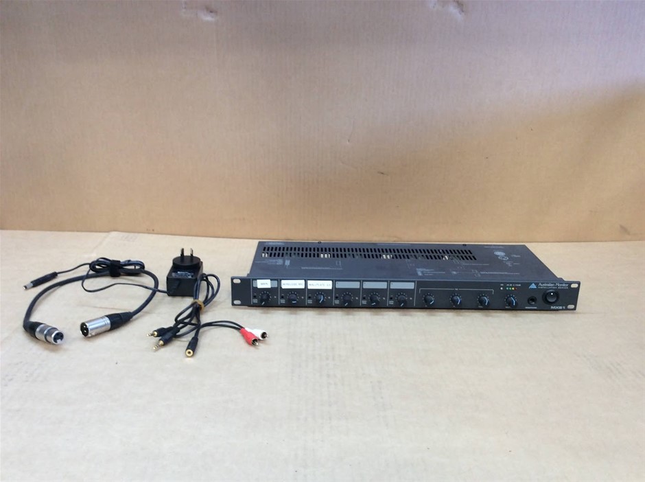 Australian Monitor MX61 Audio Mixer Amplifier