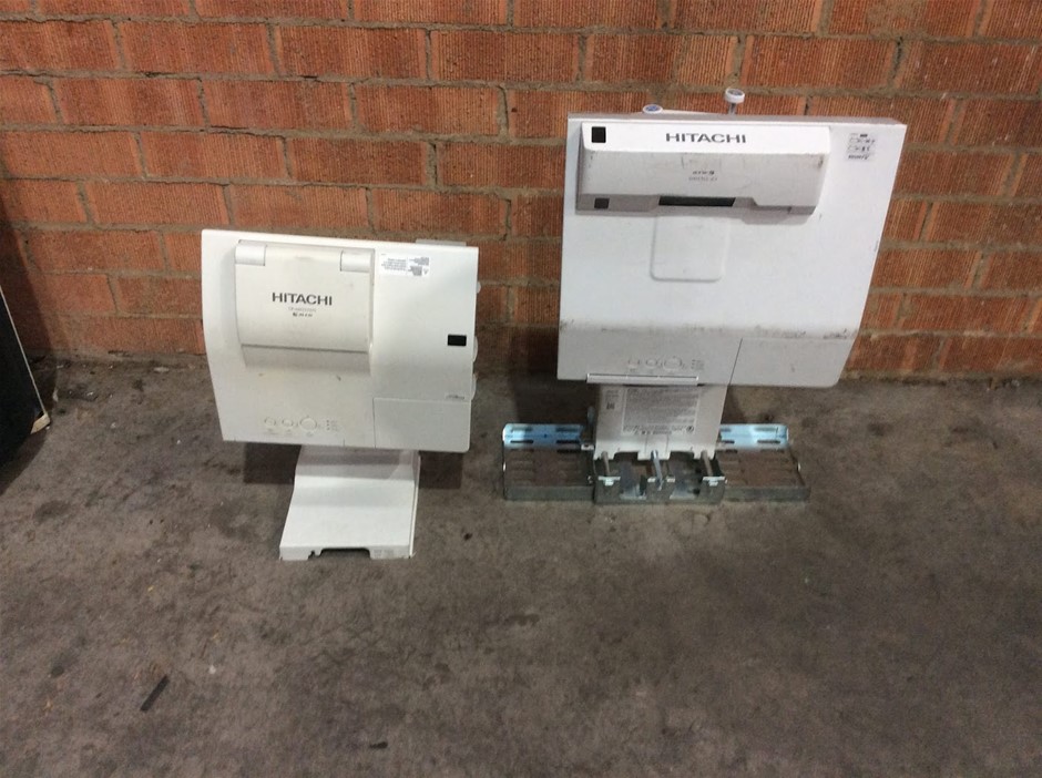 Hitachi CP-AW252WN LCD Projector + Hitachi CP-TW3005 LCD Projector