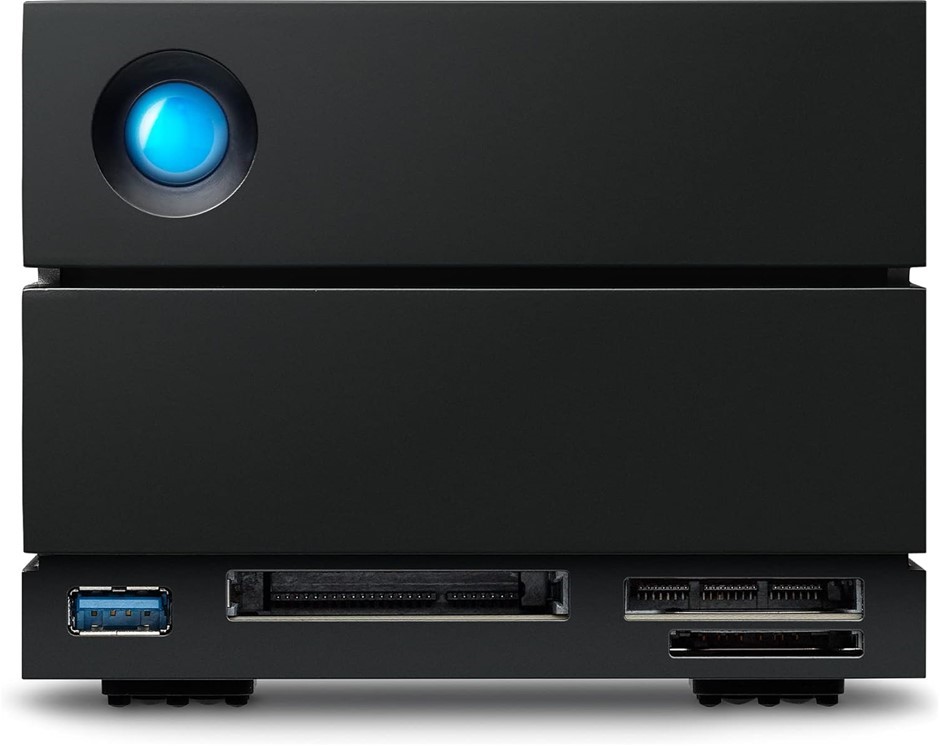 LACIE 2 Big Dock 36TB Thunderbolt3 Raid External Hard Drive, Black.  Buyers