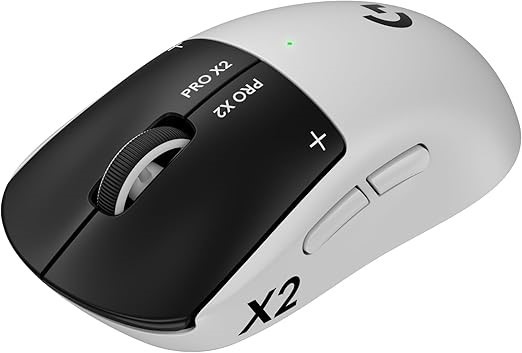 LOGITECH G PRO X2 SUPERSTRIKE Lightspeed Wireless Gaming Mouse, Ultra-Fast