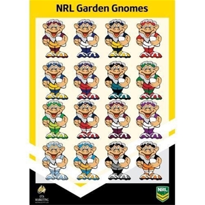 Wests Tigers 2013 NRL Xmas Garden Gnome