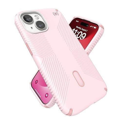 Speck MagSafe Case for iPhone 15 - Drop & Camera Protection, ClickLock No-S