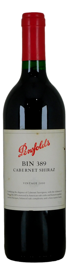 Penfolds Bin 389 Cabernet Shiraz 2000 (1x 750mL), SA.