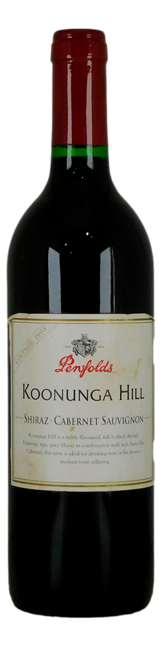 Penfolds `Koonunga Hill` Shiraz Cabernet 1998 (1 x 750mL), SA.