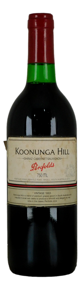 PENFOLDS KOONUNGA HILL SHIRAZ/CABERNET SAUVIGNON 1993 (1x 750mL), SA.