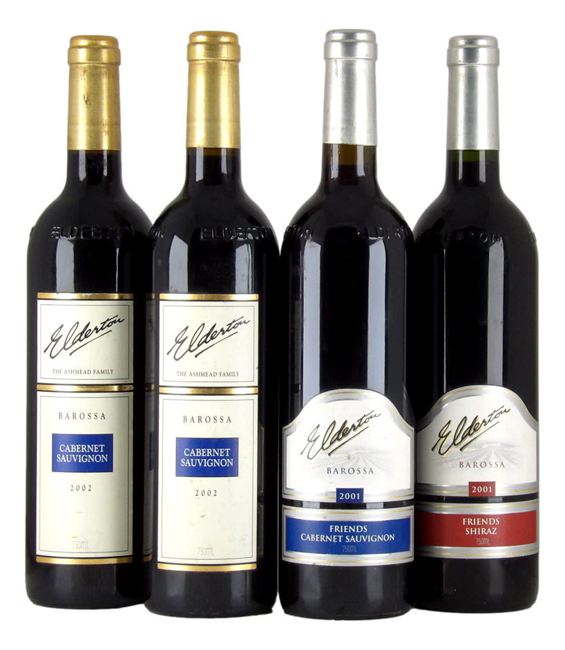 Mixed Elderton Barossa Red Wine Pack (4x 750mL) Barossa Valley