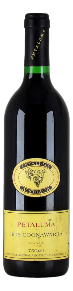 Petaluma Coonawarra Unfiltered Red 1996 (1x 750mL) SA