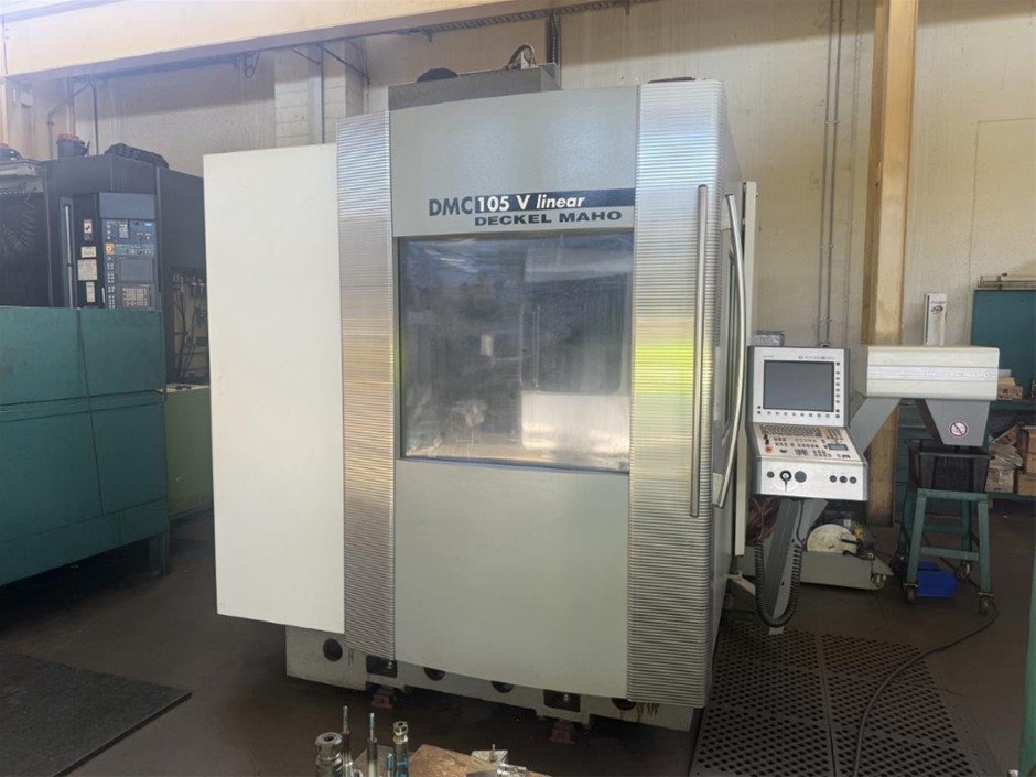 2008 DMC105 V Linear Deckel Maho CNC Vertical Machining Centre