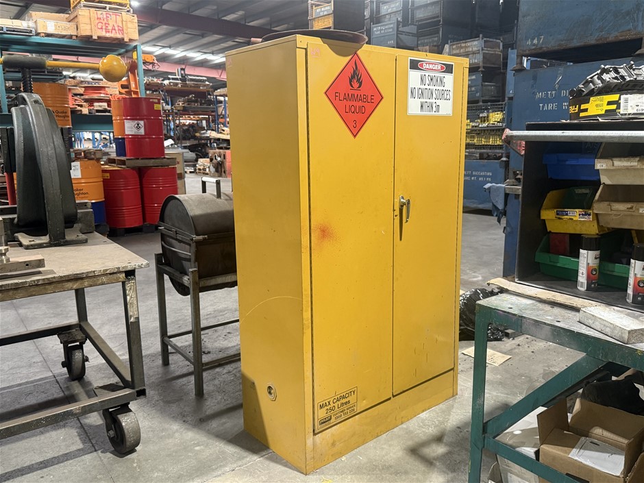 2 Door Flammable Liquids Storage Cupboard