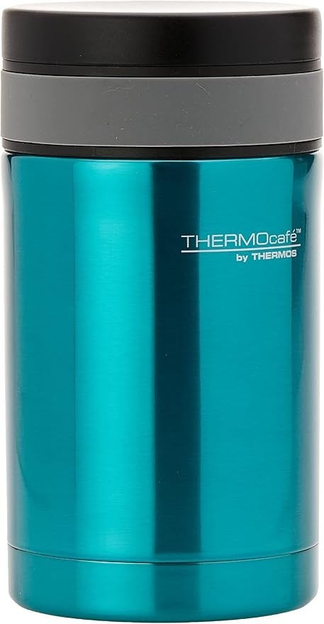 THERMOCAFE by Thermos Vacuum Insulated Stainless Steel Food Jar. Size: 500m