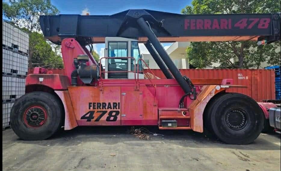 2007 Ferrari F4785 diesel-powered laden container handler reach stacker
