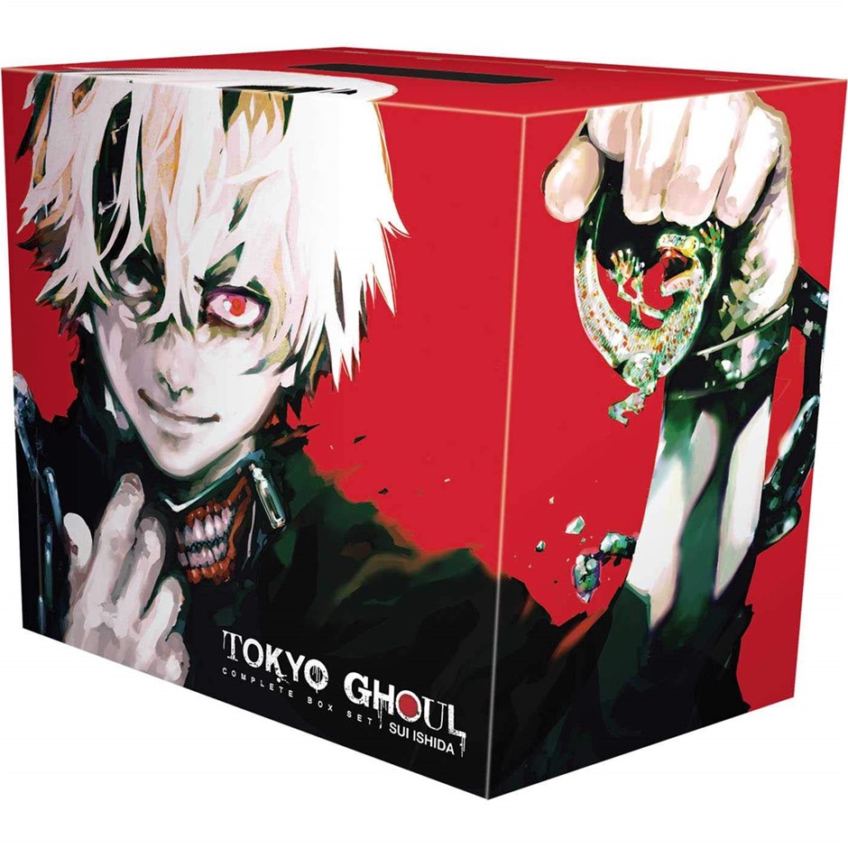 TOKYO GHOUL Complete Box Set: Includes Vols. 1-14 with Premium Paperback. N