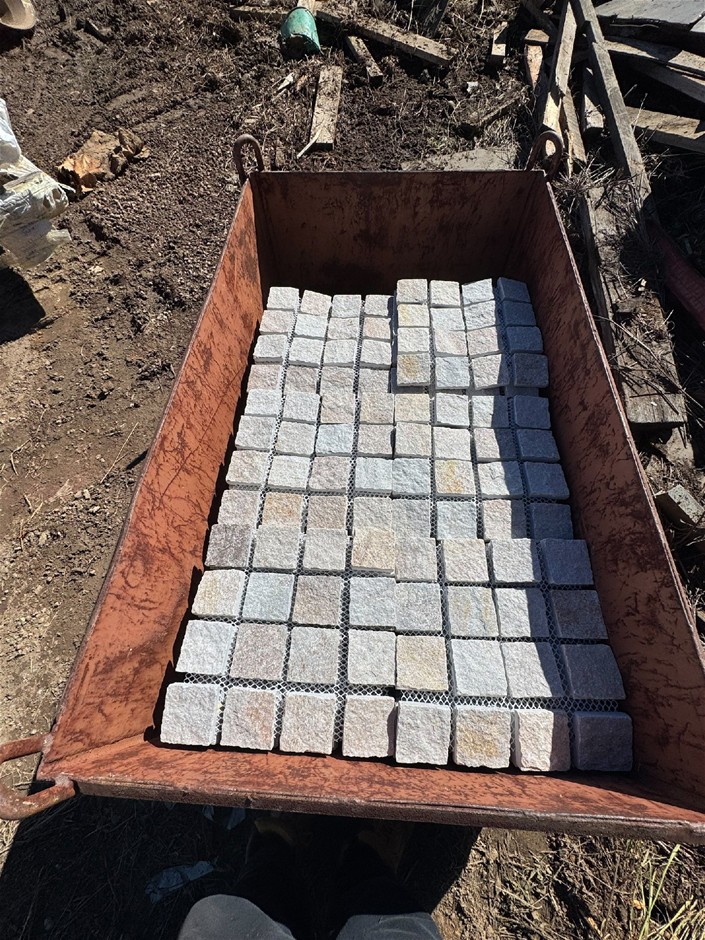 Cobblestone Sheets 90x90x20mm – Approx 98, Unused