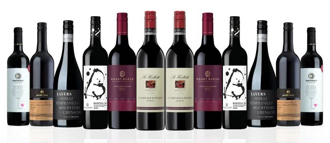 Brilliant Barossa Red Mixed (12x 750mL)