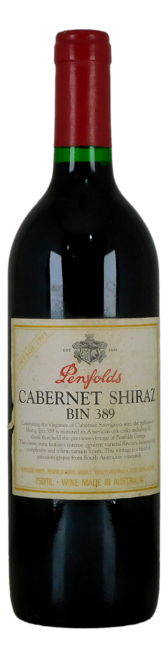 Penfolds Bin 389 Cabernet Shiraz 1995 (1x 750mL), SA.