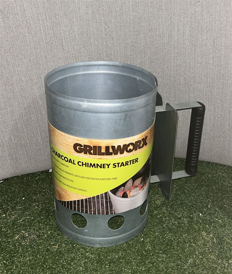 GRILLWORX Charcoal Chimney Starter