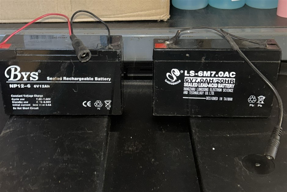 2x Sealed Batteries
