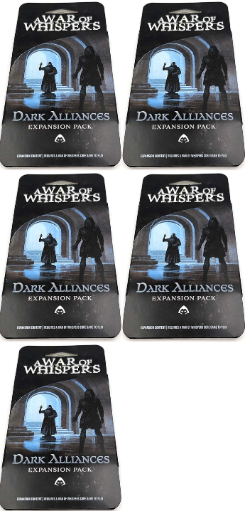 5x Starling Games A War of Whispers Dark Alliances Pack