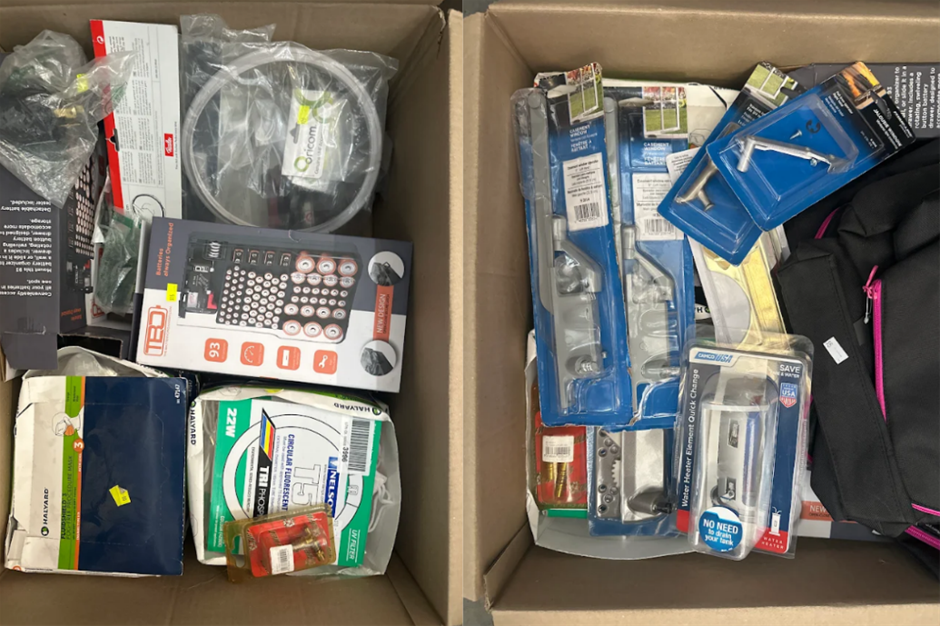 Mixed Bundle of Home Tools and Accessories. Perfect for DIY enthusiasts and