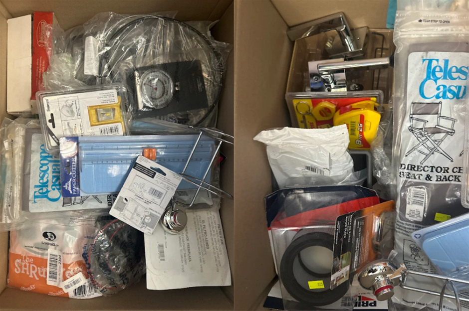 Mixed Bundle of Home Tools and Accessories. Perfect for DIY enthusiasts and