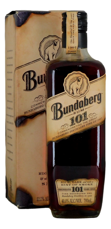 Bundaberg 101 Rich Dark Rum (1x 700mL)