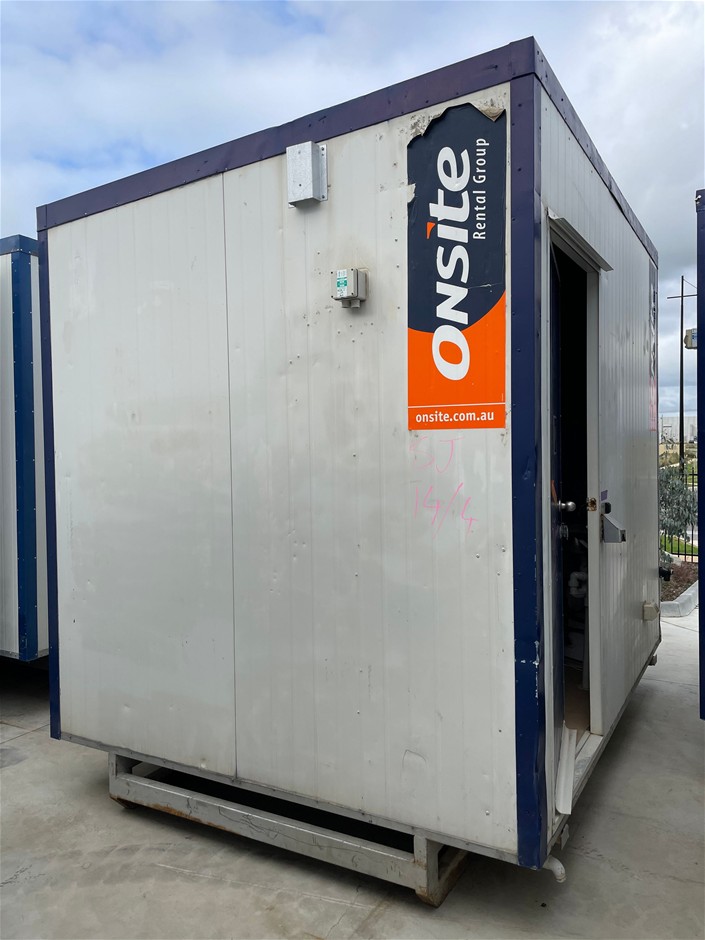 Portable Toilet Block - 4.2m x 2.4m - Male - Pakenham