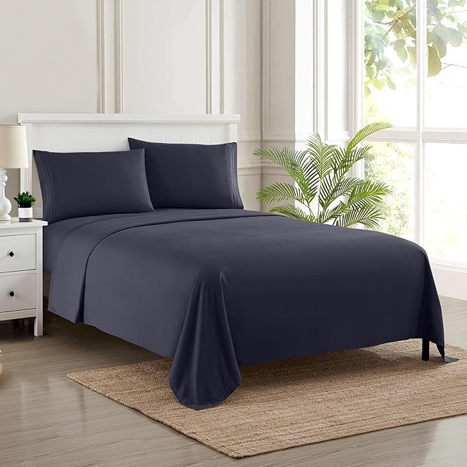 Sweet Home Collection Full/Double Size Sheet Sets - Breathable Luxury Sheet