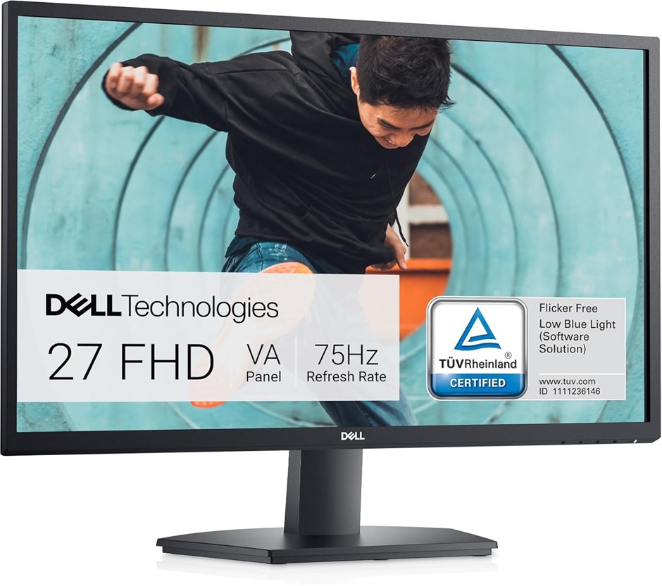 Dell SE2722H 27-Inch FHD LED Backlit LCD Monitor, Black