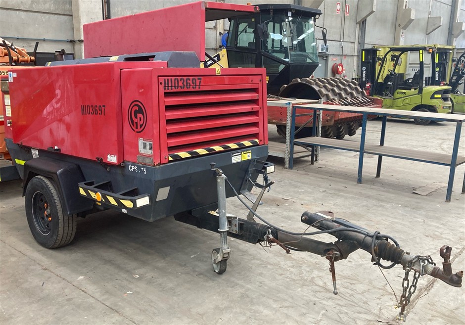2016 CHICAGO PU CPS375TA Compressor - 375cfm - Diesel - Forest Lake