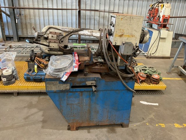 Hafco EB270DS Swivel Head Dual-Mitre Horizontal Bandsaw