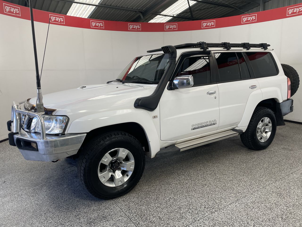 2013 Nissan Patrol ST GU Turbo Diesel Manual 7 Seats Wagon
