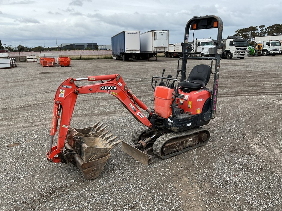 <p>Kubota K008-3 Mini Excavator</p>