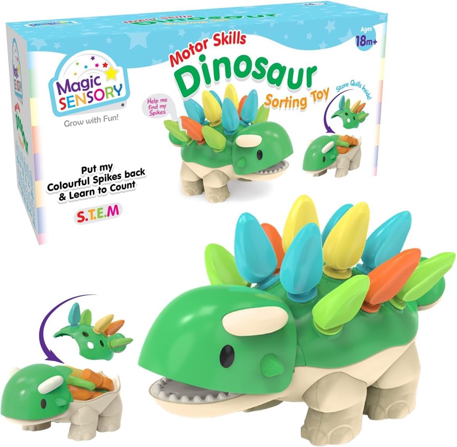 2 x Assorted MAGIC SENSORY Interactive Baby Toys for 12-18M+, comprising: 1