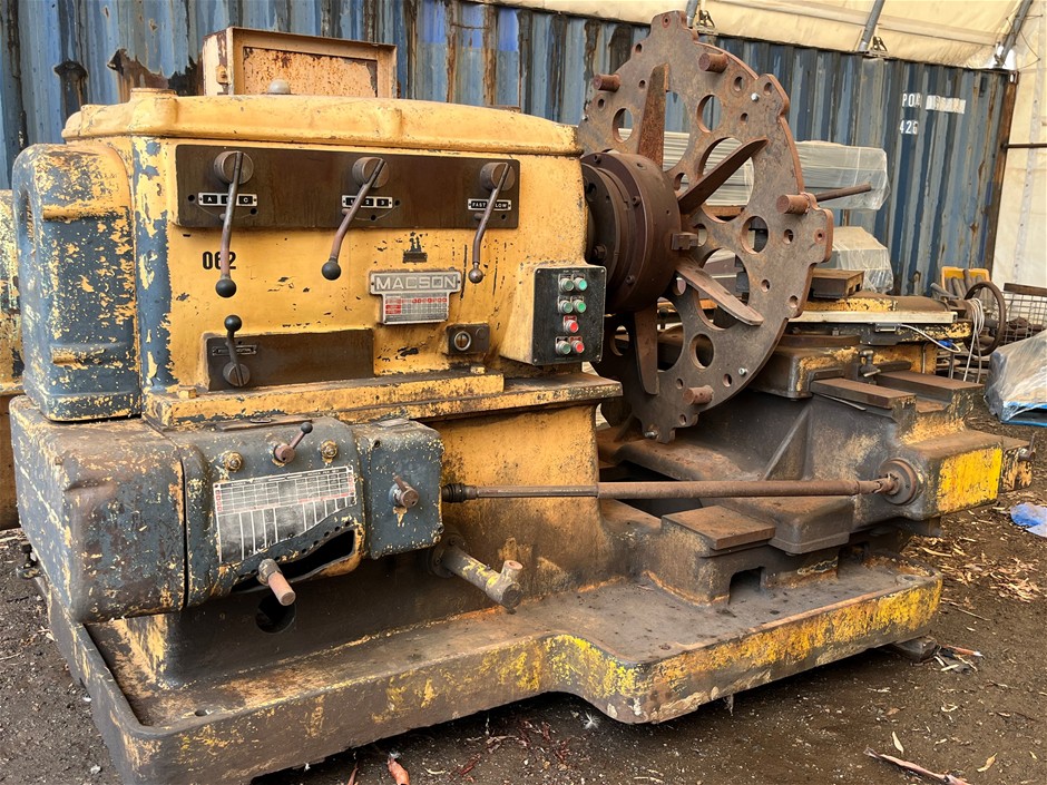 <p>Macson 062 Facing Lathe</p>