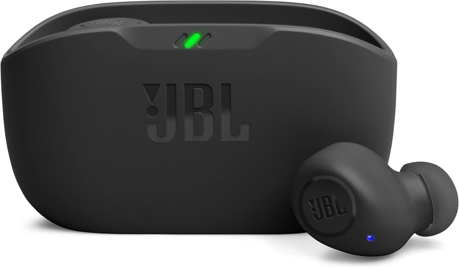 JBL Wave Bud True Wireless Stereo Earbuds, Black. NB: Used. Not In Original