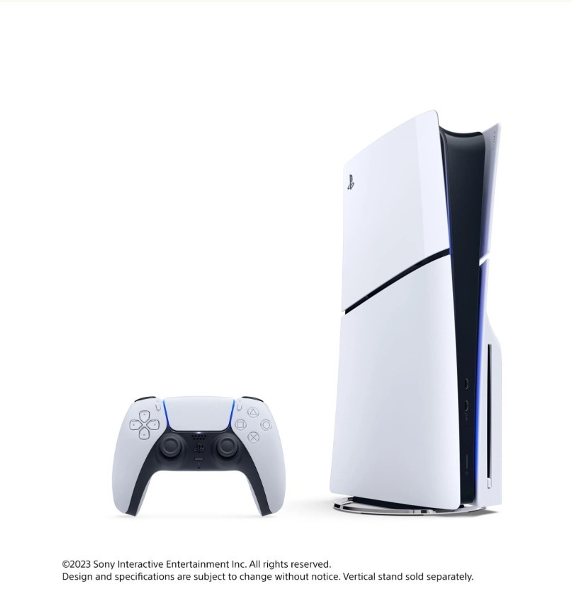 PS5 PlayStation 5 Slim Console 1TB SSD. NB: Minor Use, Shows Sign Of Power,
