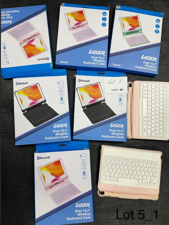 END OF LEASE SALE: Quantity of Wireless iPad Keyboard Case