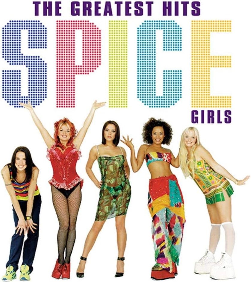 SPICE GIRLS "The Greatest Hits" Vinyl. NB: Minor Use.