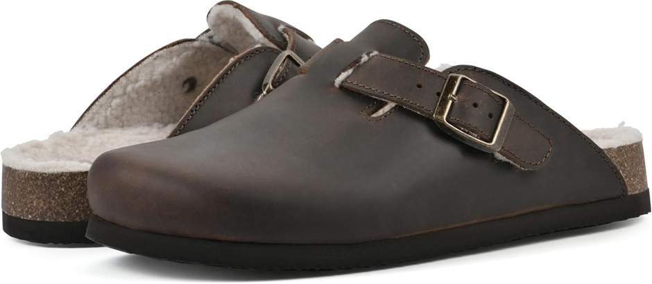 WHITE MOUNTAIN Women's Bari Signature Comfort-Molded Footbed Clog With Faux