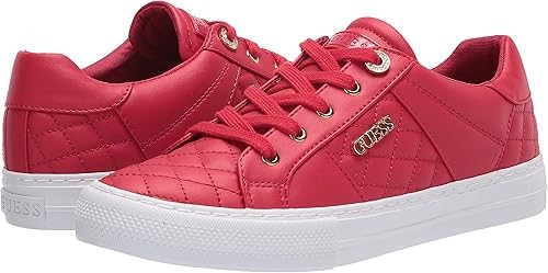 GUESS Women's Logo Loven Sneaker, Size 9.5M, Red 610, GWLOVEN3. Buyers Not