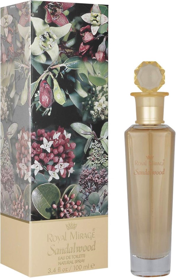 ROYAL MIRAGE Sandalwood Eau de Toilette Spray, 100ml. Buyers Note - Discou