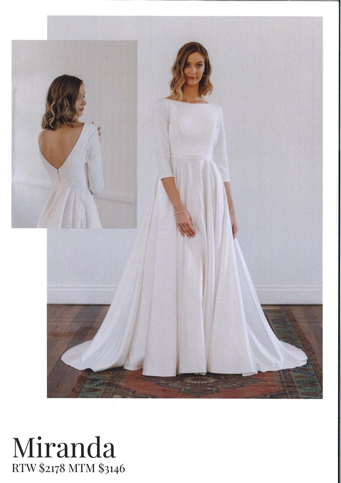 Bridal Dress,  WM – Wendy Makin Designs