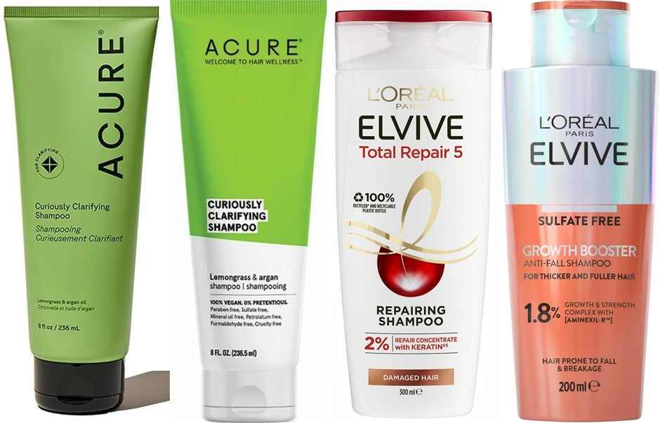 BUNDLE: L'Oreal Paris Total Repair 5 Shampoo 300ml + L’Oréal Elvive Growth
