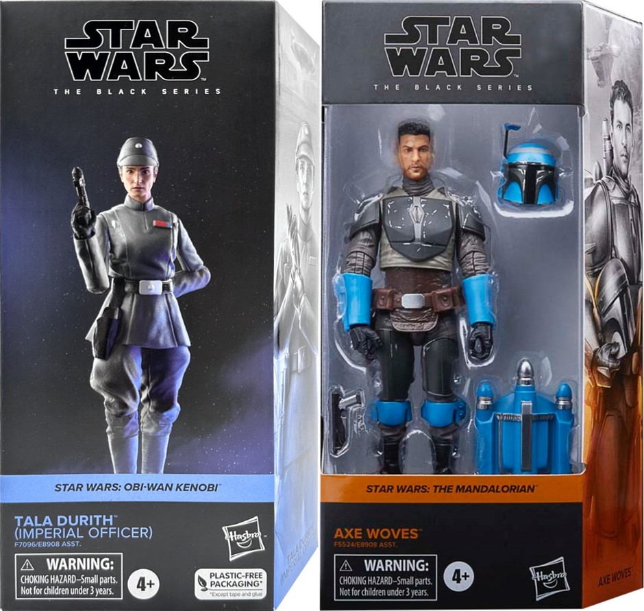 2 x STAR WARS Black Series: Tala (Imperial Officer) 15 cm Action Figure, Ax