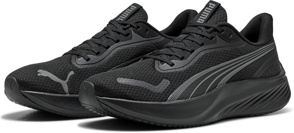 PUMA Unisex Pounce Lite Sneaker, US 8/ EU40.5, Black/Cool Dark Gray, 310778