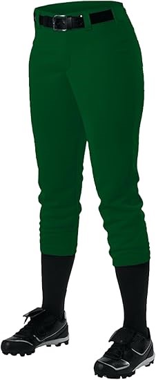 ALLESON AHTLETIC Women's Fastpitch/Softball Belt Loop Pant, Size S, A00068.